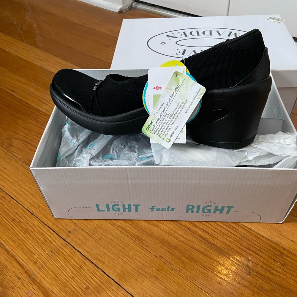 Black shoes